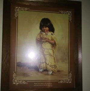 Signed indian collector art